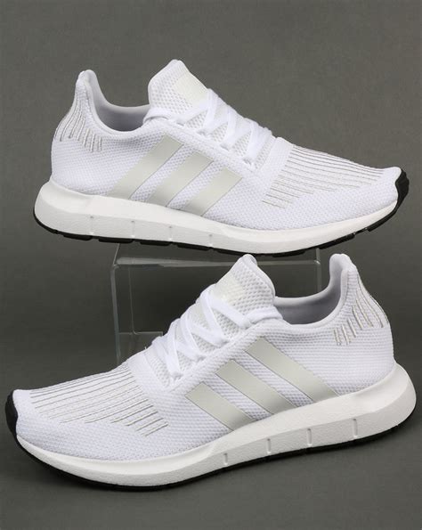 adidas schuh weiß knit|adidas white running shoes.